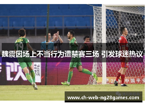 魏震因场上不当行为遭禁赛三场 引发球迷热议